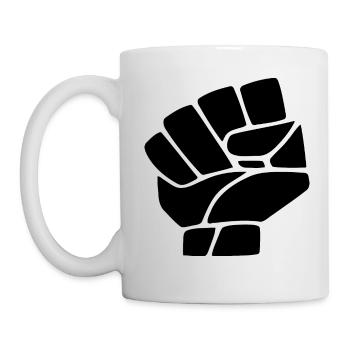 Resist - Tasse - Weiß - Links