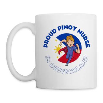 Pinoy Nurse Gift Nurse Germany - Mug - white - Left
