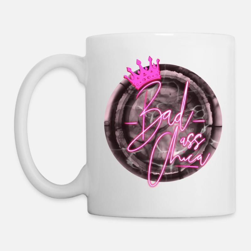 Bad Ass Chica - Mug blanc - blanc