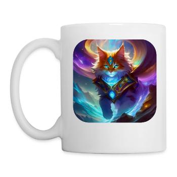 Mystical Magical Cat - Mug - white - Left