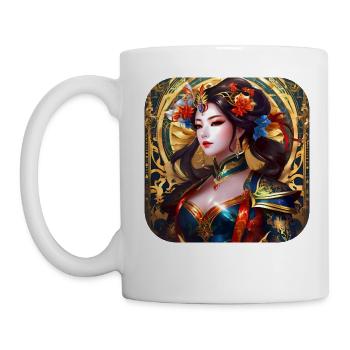 Gorgeous Fantasy Elf - Mug - white - Left