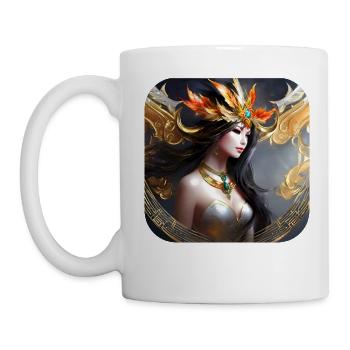 Gorgeous Fantasy Elf - Mug - white - Left