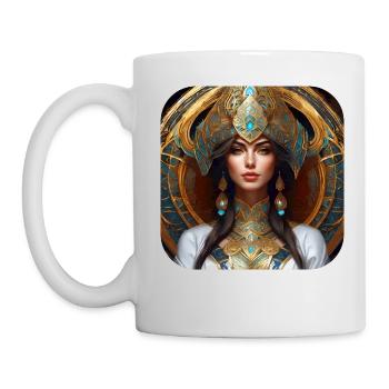 Fière Femme Fantastique - Mug blanc - blanc - Gauche