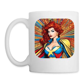 Superheroine - Mug - white - Left