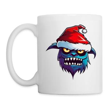 Ugly Christmas Monster - Mug - white - Left