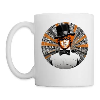 Cooles Steampunk Design - Tasse - Weiß - Links