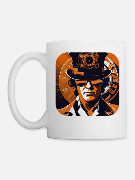 Cool Steampunk Design - Mug blanc - blanc