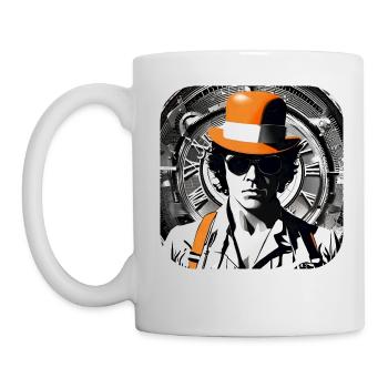 Cooles Steampunk Design - Tasse - Weiß - Links