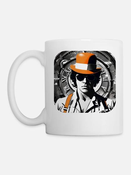 Cooles Steampunk Design - Tasse - Weiß