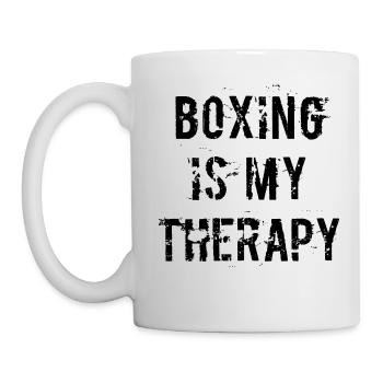 Boxen Spruch Sprüche - Tasse - Weiß - Links