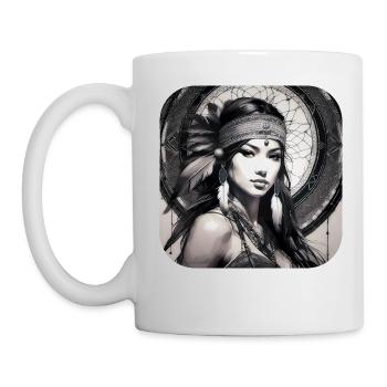 Chaman mystique - Mug blanc - blanc - Gauche