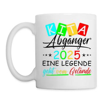 Kita Abgänger 2025 - Tasse - Weiß - Links