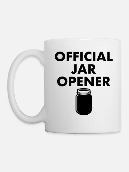 Offizieller Jar Opener - Tasse - Weiß