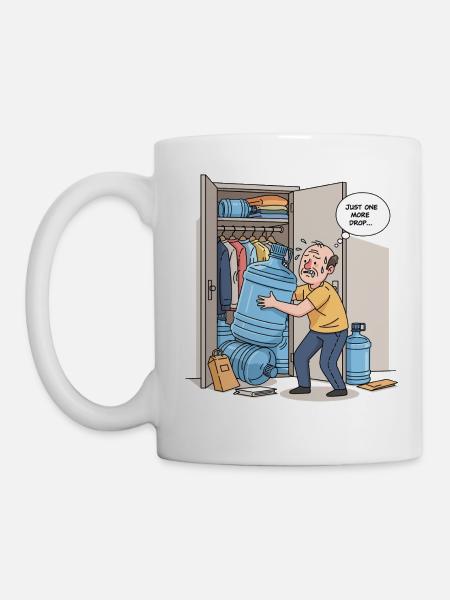 Nur ein weiterer Tropfen... - Tasse - Weiß