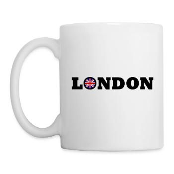 London - Tasse - Weiß - Links