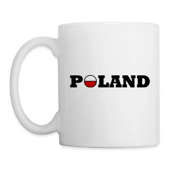 Poland / Polen - Tasse - Weiß - Links