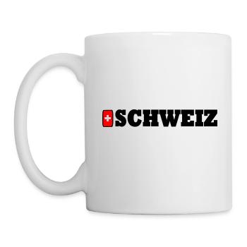 Schweiz - Tasse - Weiß - Links