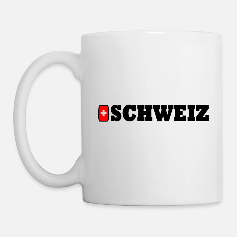 La Suisse - Mug blanc - blanc