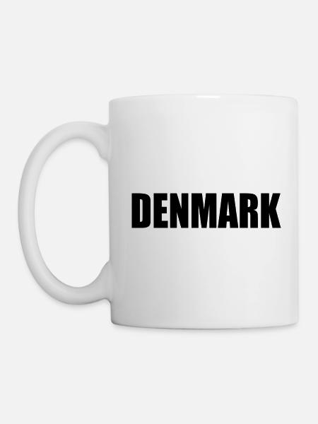 Dänemark - Tasse - Weiß