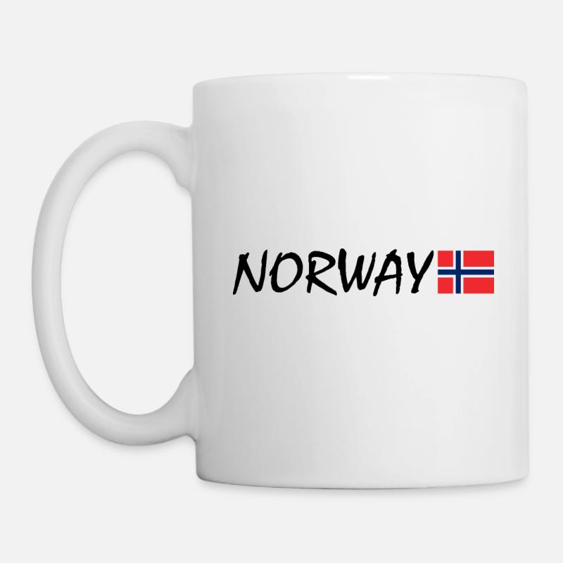 Norwegen - Tasse - Weiß
