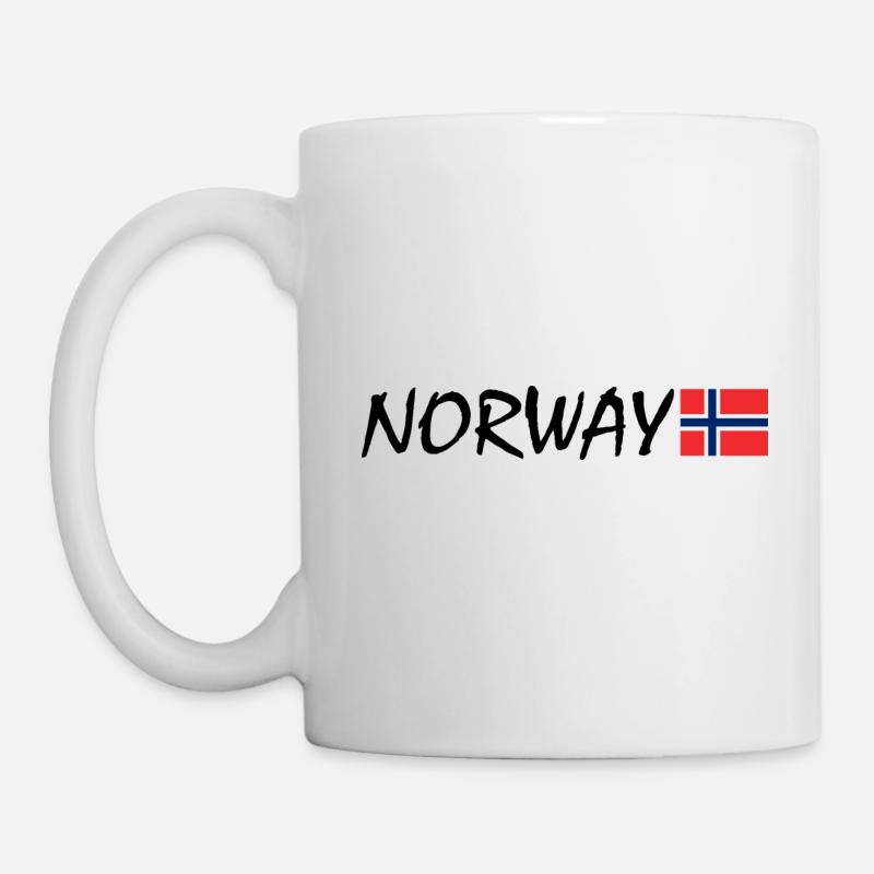 Norwegen - Tasse - Weiß