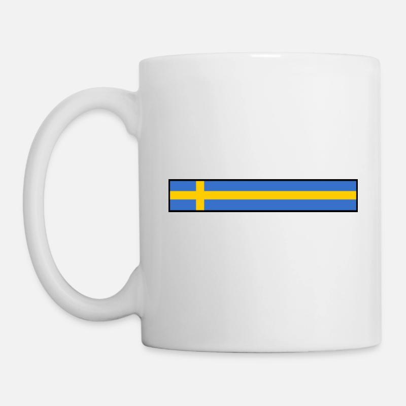 Suède - Mug blanc - blanc