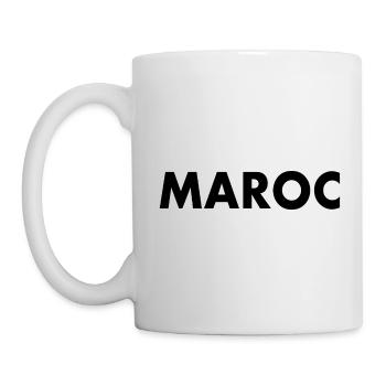 Marokko - Tasse - Weiß - Links