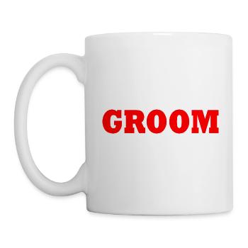 Groom - Mug - white - Left