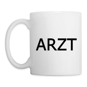 Arzt - Tasse - Weiß - Links