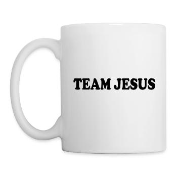 Team jesus - Mug - white - Left