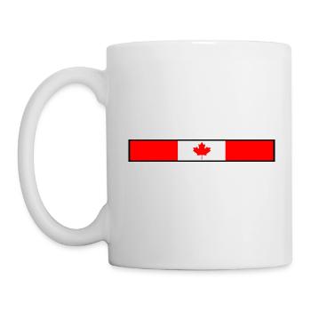 Canada flag - Mug - white - Left