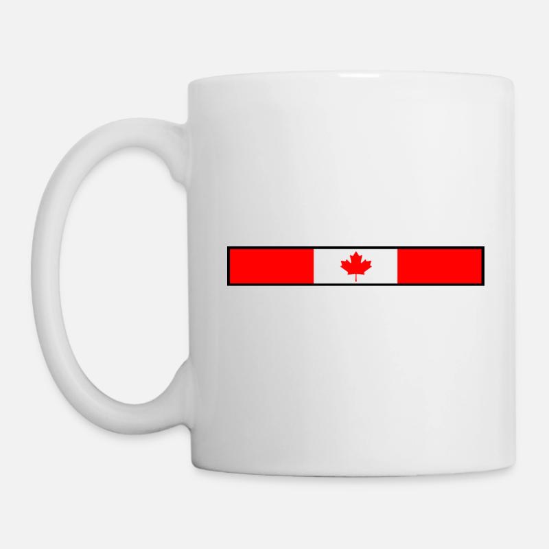 Canada Flagge - Tasse - Weiß