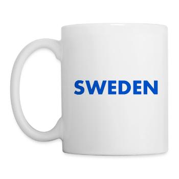 Suède - Mug blanc - blanc - Gauche