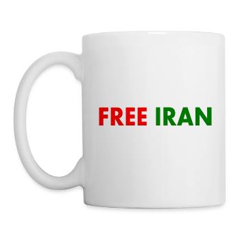 Free iran - Mug - white - Left