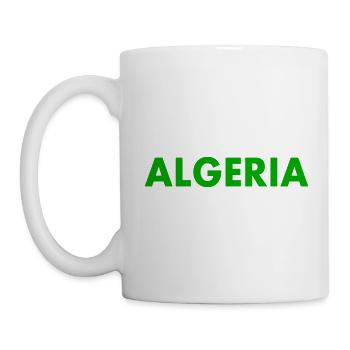 Algerien - Tasse - Weiß - Links