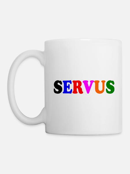 Servus - Tasse - Weiß