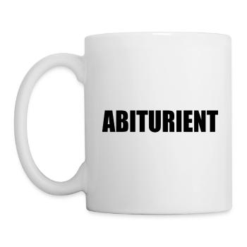 abiturient - Tasse - Weiß - Links