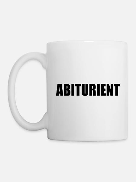 abiturient - Tasse - Weiß