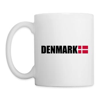 Dänemark - Tasse - Weiß - Links