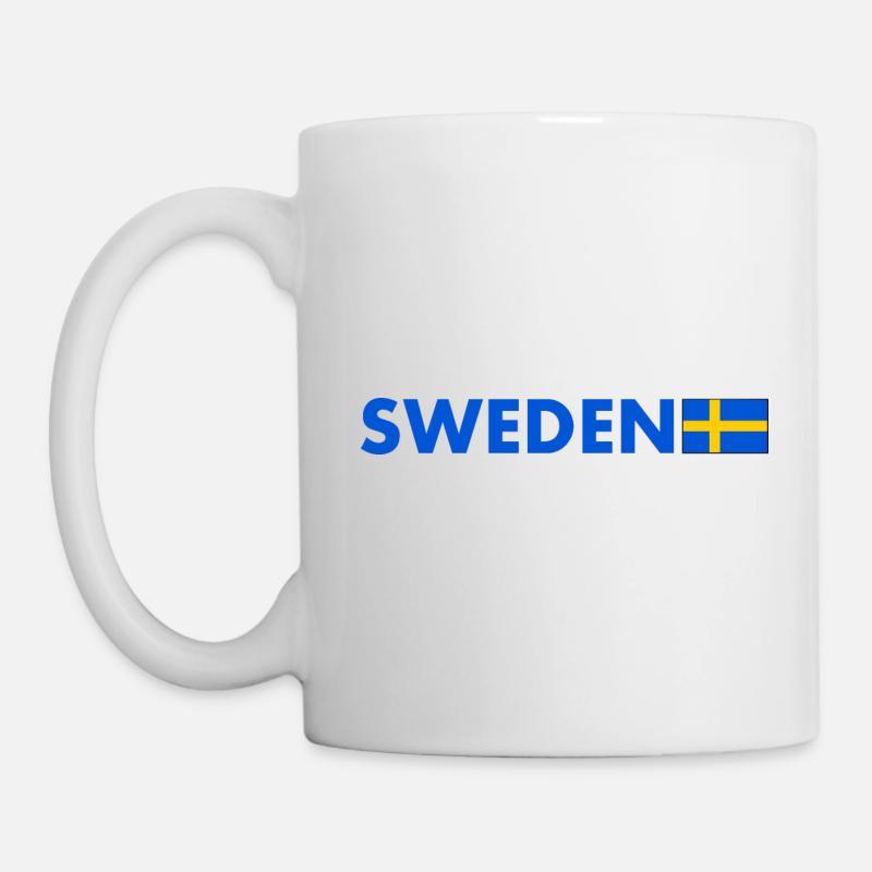 Schweden - Tasse - Weiß