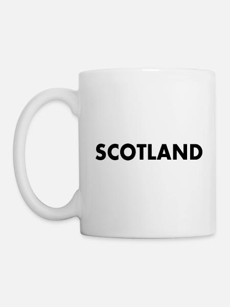 Schottland - Tasse - Weiß