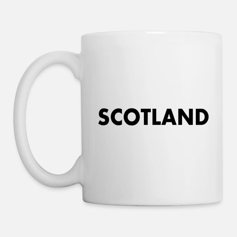 Schottland - Tasse - Weiß
