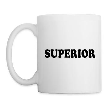 superior - Tasse - Weiß - Links