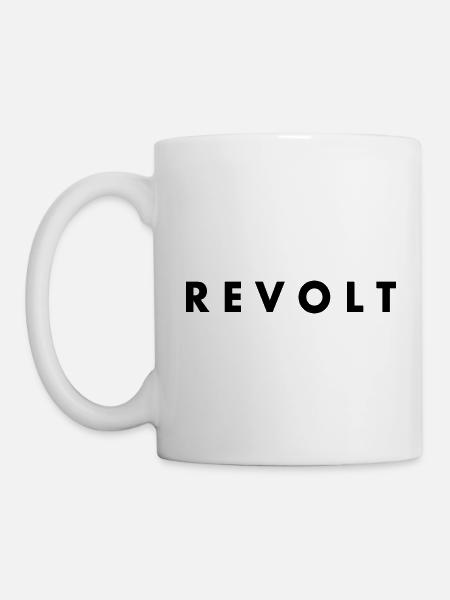 Revolt - Tasse - Weiß