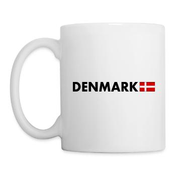 Dänemark - Tasse - Weiß - Links