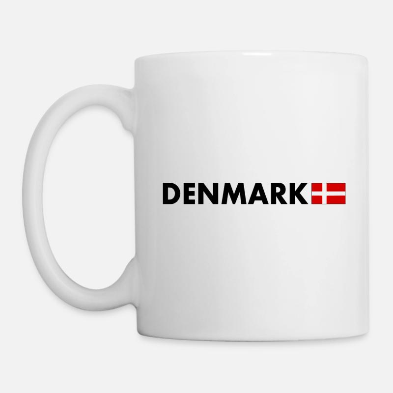 Dänemark - Tasse - Weiß