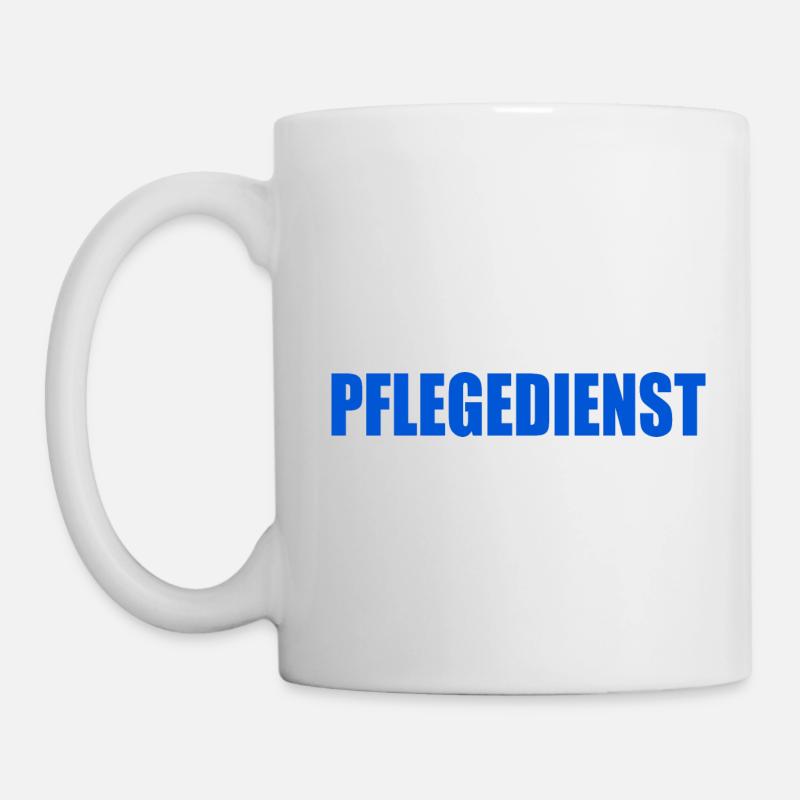 pflegedienst - Tasse - Weiß