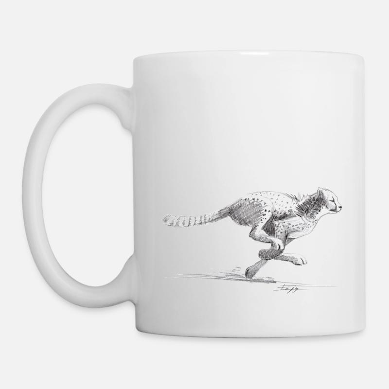 Gepard - Tasse - Weiß