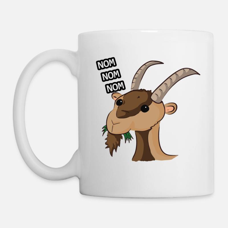 The puffy ibex - Mug - white