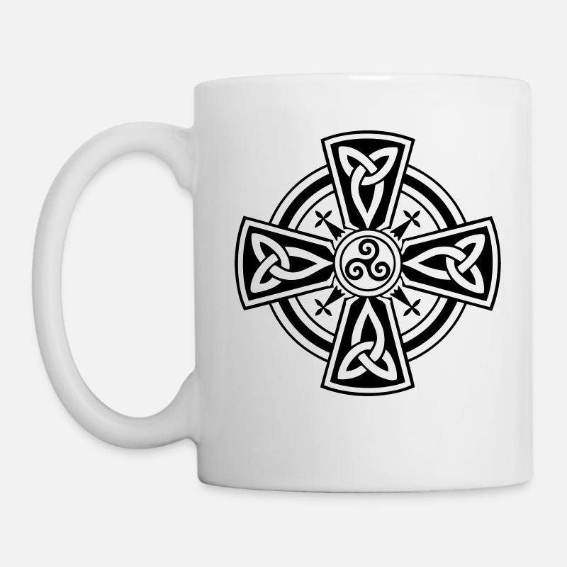 Croix Bretonne - Mug blanc - blanc